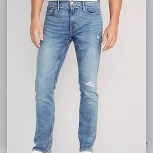Old Navy Distressed Jeans 360 Stretch Sz 34x30 SLIM